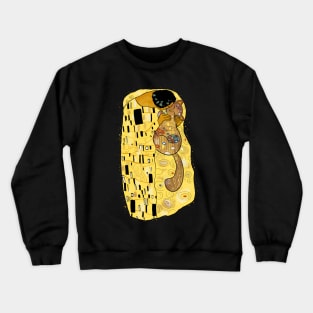 The cat kiss Crewneck Sweatshirt